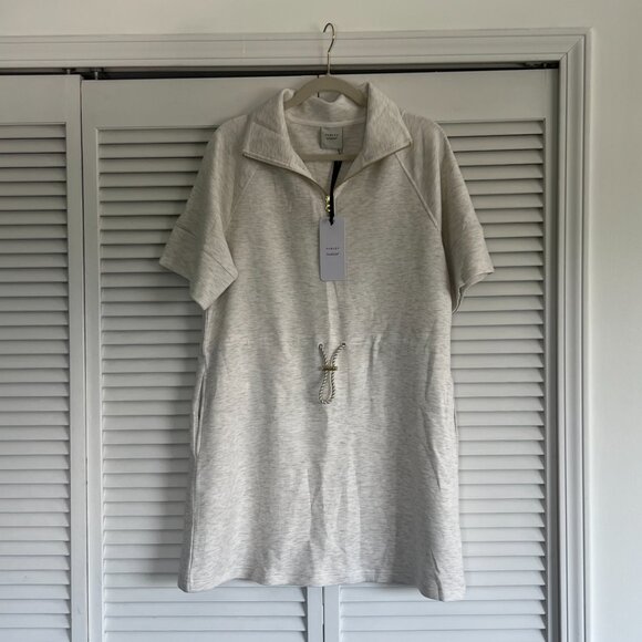 Varley Paisley Half-Zip Dress NWT Size M - Picture 2 of 4